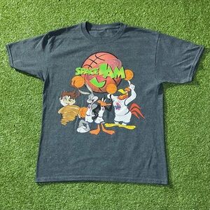 Retro Looney Tunes Space Jam Movie Graphic Tee
